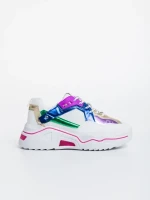 Kamea kék női sport cipő ökológiai bőrből