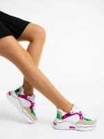 Kamea fukszia női sport cipő ökológiai bőrből