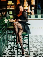 Verna bézs női magassarkú cipő ökológiai bőrből