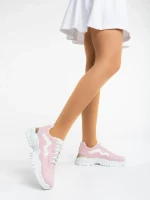 Nimue rózsaszín női sport cipő textil anyagból