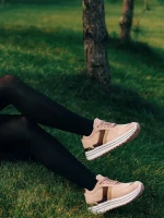 Loraina rózsaszín női sport cipő textil anyagból