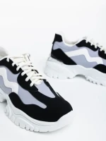 Nimue szürke női sport cipő textil anyagból