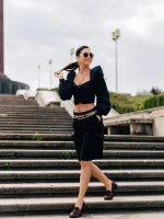 Lanelle gránátszínű női félcipő lakkozott ökológiai bőrből