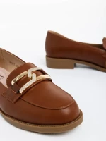 Sveva tevebarna női félcipő ökológiai bőrből