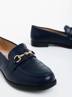 Donielle kék női félcipő ökológiai bőrből