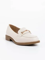 Nicia bézs női félcipő ökológiai bőrből