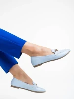 Hallam kék női félcipő ökológiai bőrből