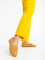 Kaylin tevebarna női félcipő textil anyagból