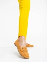 Kaylin tevebarna női félcipő textil anyagból