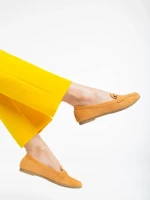 Kaylin tevebarna női félcipő textil anyagból