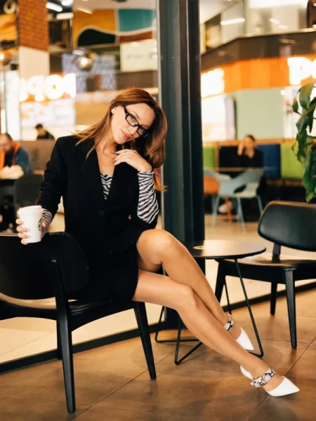 Simrita fehér női magassarkú cipő ökológiai bőrből