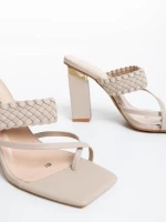 Sabira bézs női klumpa ökológiai bőrből