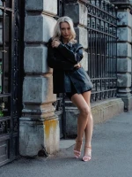 Soriya rózsaszín női szandál ökológiai bőrből