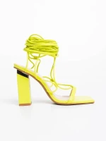 Shantaya sárga női szandál ökológiai bőrből