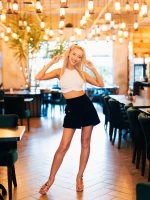 Saamia sárga női szandál textil anyagból