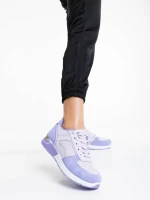 Laraine lila női sportcipő textil anyagból