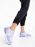 Laraine lila női sportcipő textil anyagból