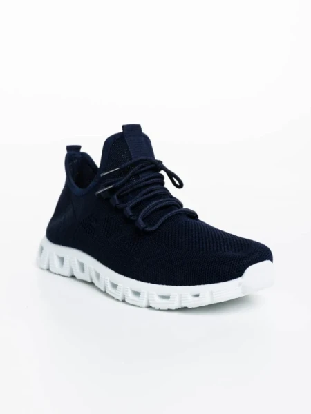 Astor tengerészkék férfi sportcipő textil anyagból