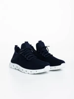 Astor tengerészkék férfi sportcipő textil anyagból