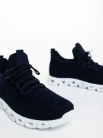 Astor tengerészkék férfi sportcipő textil anyagból