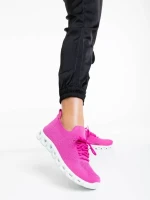 Romeesa fukszia női sportcipő textil anyagból