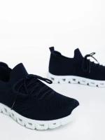 Romeesa tengerészkék női sportcipő textil anyagból