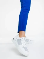 Litsa fehér női sportcipő ökológiai bőrből