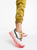 Amalia fehér női sportcipő ökológiai bőrből