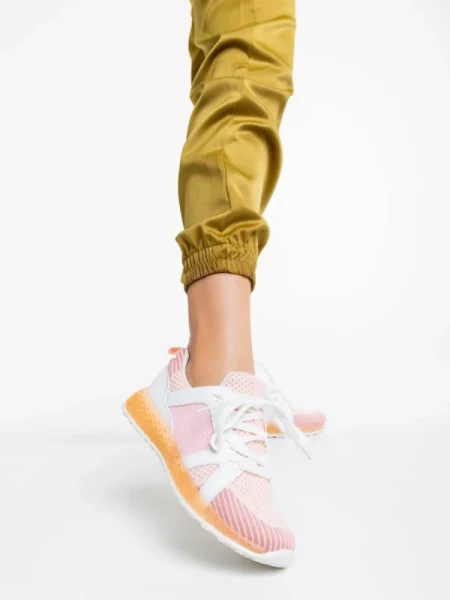 Torillia rózsaszín női sportcipő textil anyagaból