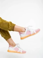 Torillia rózsaszín női sportcipő textil anyagaból