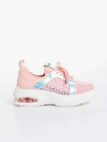 Doina rózsaszín női sportcipő textil anyagaból