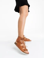 Makeena tevebarna női szandál ökológiai bőrből