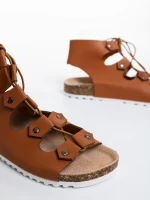 Makeena tevebarna női szandál ökológiai bőrből