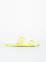 Morna sárga női gumi papucs