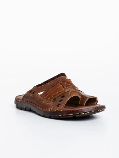 Jastom barna férfi papucs ökológiai bőrből