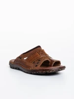 Jastom barna férfi papucs ökológiai bőrből