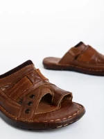 Jastom barna férfi papucs ökológiai bőrből