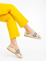 Rodica pezsgőszínű női espadrille ökológiai bőrből