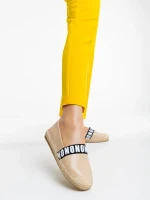 Rodica bézs női espadrille ökológiai bőrből