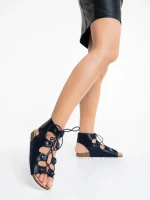 Makeena kék női szandál ökológiai bőrből