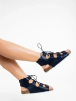 Makeena kék női szandál ökológiai bőrből