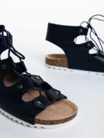 Makeena kék női szandál ökológiai bőrből