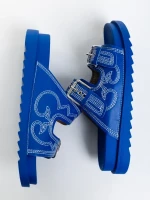 Eiko kék női papucs ökológiai bőrből