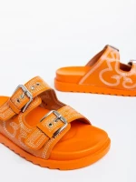 Eiko narancssárga női papucs ökológiai bőrből