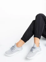 Louane szürke női sportcipő textil anyagból