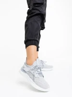 Louane szürke női sportcipő textil anyagból