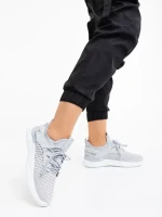 Louane szürke női sportcipő textil anyagból