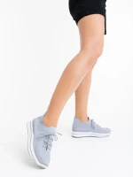 Taormina szürke női sportcipő textil anyagból