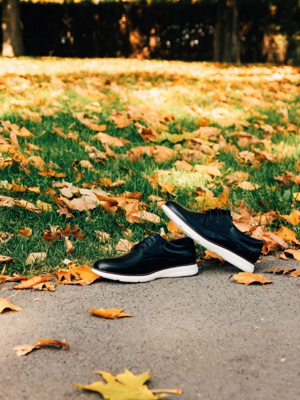 Aydan fekete férfi cipő ökológiai bőrből