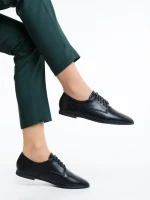 Lailah fekete női alkalmi cipő ökológiai bőrből